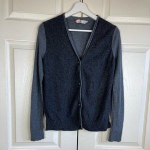JPARK Cashmere Cardigan Sweater Grey Size 3